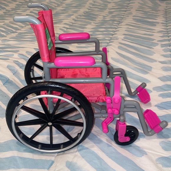 Beverly Hills Doll Collection Wheelchair • Pink • Excellent Condition - Picture 2 of 6